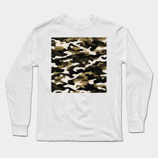 GOLDEN MILITARY CAMOUFLAGE DESIGN, IPHONE CASE AND MORE Long Sleeve T-Shirt